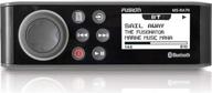 fusion ms-ra70 stereo: am/fm/bluetooth 2-zone usb wireless control with fusion link app logo