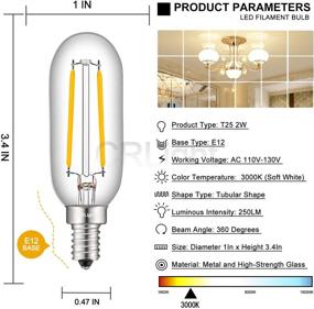 img 2 attached to CRLight Candelabra Equivalent Chandelier Non Dimmable Industrial Electrical in Lighting Components