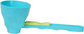 img 3 attached to 🥛 Slide Scoop - The Ultimate Measuring Scoop and Funnel Combo: Mess-Free Solutions for Protein Powder, Workout and Sports Drinks, Baby Formula, and K-Cup Refills. Set of 1 and 2 Tablespoons.