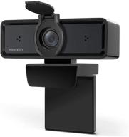 amcrest awc2198 1080p webcam: business grade, dual-mic, 2021 updated, wide angle lens, superior low light logo
