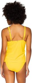 img 2 attached to 👙 Sunsets Women's Standard Avery Tankini Swimsuit Top with Underwire - Enhance Your Beach Style with Underwire Support