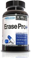 pescience erase pro+: natural testosterone booster, cortisol blocker, and anti estrogen pct supplement - 30 day cycle logo