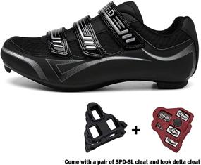 img 3 attached to Womens Mountain Cycling Compatible Shimano Men's Shoes in Athletic