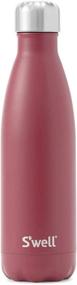 img 4 attached to 🍶 Swell Stainless Steel Water Bottle - 17oz - Scarlet - Triple-Layered Vacuum-Insulated Containers Keeps Drinks Cold for 41 Hours and Hot for 18 - No Condensation - BPA Free Water Bottle