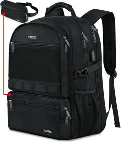 img 4 attached to 🔌 Ultimate Detachable Charging Business Backpack: Stay Connected on the Go!