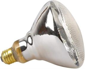 img 3 attached to 🦎 Reptile UVA UVB Mercury Vapor Bulb, Heat Lamp for Tortoises & Bearded Dragons - PAR 38, E26, 100 Watt, Six-Month Guarantee