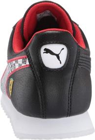 img 2 attached to PUMA Unisex Ferrari Sneaker in White Peacoat - Boys Shoes