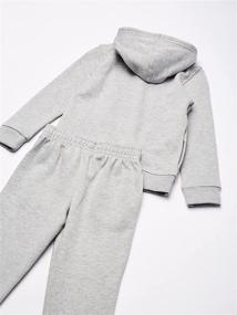 img 1 attached to PUMA Boys Hoodie and Jogger Set with Logo - 2-Piece