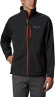 🧥 columbia men's ascender softshell front-zip jacket: ultimate outdoor comfort and style логотип