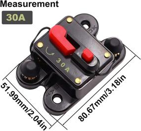 img 3 attached to 🐸 FROGBRO Resettable HX AT002 Circuit Breaker