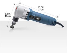 img 3 attached to 🔪 ZFE Nibbler Electric Stainless Aluminium: Precision Cutting Tool for Metalwork