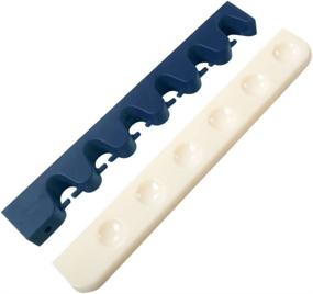 img 4 attached to 🎱 CUESOUL 8 Cue Wall Rack: Organize Your Cues with Flexible Rubber Cue Clips