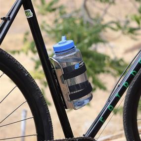 img 2 attached to 🚲 Nopal CC2: Ultimate Bicycle Bikepacking Solution with Cargo & Bottle Cage Holder, Frame/Fork Mounted Carrier - Stainless Steel