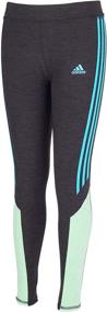 img 4 attached to 🏻 Adidas Active Sports Athletic Legging: High-Performance Girls' Clothing for Active Lifestyles