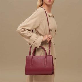 img 2 attached to Radley London Liverpool Leather Satchel Women's Handbags & Wallets in Satchels