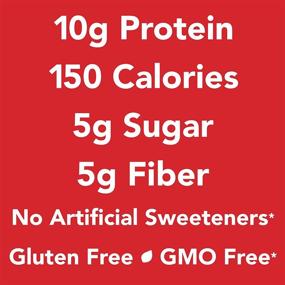 img 2 attached to 🍫 think! Protein+ 150 Calorie Bars - Limited Edition Chocolate Peppermint - High Protein, Low Sugar, No Artificial Sweeteners - GMO Free - 10 Pack of 1.4 oz Bars