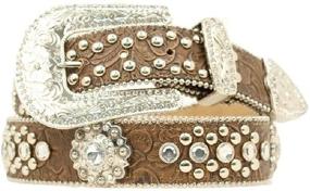 img 1 attached to Blazin Roxx 💎 Rhinestone Conchos with Stylish Patterns