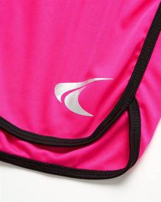 img 2 attached to Get Your Girls Active with TKO 6 Pack Athletic Gym Dolphin Shorts (Size 7-12)