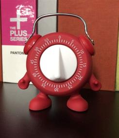 img 3 attached to Cute Red Twist Kitchen Timer - 60 Mins Ring Alert, No Battery - Ideal for Baking, Teaching, Cooking, Egg & Potty Training