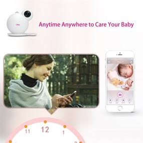 img 2 attached to 👶 Ibaby Smart Wifi Baby Monitor M7: HD Camera, Temperature/Humidity Sensors, Alerts, Moonlight Projector, Smartphone App