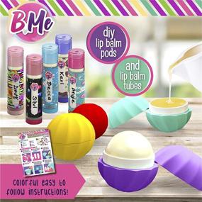 img 2 attached to DIY Lip Balm Maker Kit for Kids - Craft Set for Girls - Includes Lip 👩 Gloss, Tubes, Pods, and Flavors - Make 15+ Balms - Ideal Gift for Tween Girls Aged 6+.