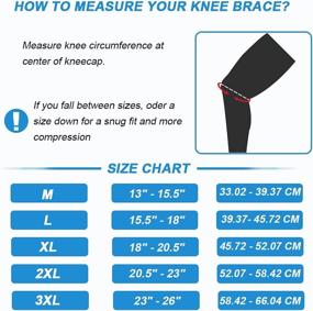 img 3 attached to Nvorliy Plus Size Hinged Knee Brace with Dual Strap Patellar Stabilization Design - High-Level Support for Arthritis, ACL, LCL, MCL, Meniscus Tear, TDislocation, Post-Surgery Recovery - Fits Men & Women