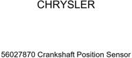 genuine chrysler 56027870 crankshaft position logo