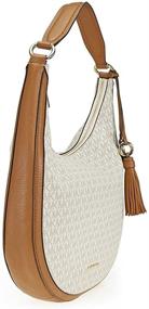 img 3 attached to 👜 Michael Kors Lydia Leather Shoulder Bag: Functional and Stylish Women's Shoulder Bag