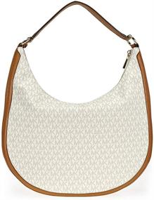 img 2 attached to 👜 Michael Kors Lydia Leather Shoulder Bag: Functional and Stylish Women's Shoulder Bag