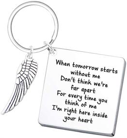 img 4 attached to Memorial Keychain Remembrance Sympathy Keepsake Cats