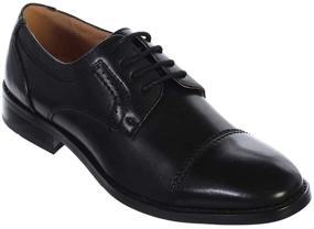 img 2 attached to 👞 Little Capped Oxford: Stylish Boys' Shoes for Special Occasions