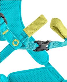 img 1 attached to 🧗 EDELRID Fraggle III Kids Full Body Climbing Harness - Icemint XXS