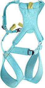 img 3 attached to 🧗 EDELRID Fraggle III Kids Full Body Climbing Harness - Icemint XXS