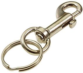 img 1 attached to 🔑 Lucky Line 44501 Nickel Plated Keychain