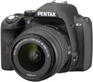 pentax k-r 12.4 mp digital slr camera with 3.0-inch lcd and 18-55mm f/3.5-5.6 lens (black): high-resolution photography made easy logo