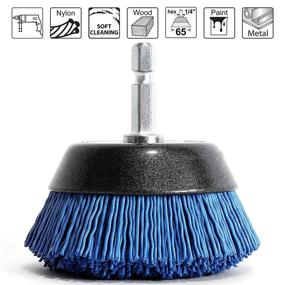 img 2 attached to Efficient Cleaning and Polishing with Hexagonal FINE Nylon Wire Brush