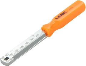 img 2 attached to 🧰 A & E Hand Tools 4450A E-Z Grip Spark Plug Gap Gauge - Easy and Reliable Orange Tool