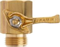 💪 dramm 12353: the ultimate heavy-duty brass shut-off valve for unparalleled performance logo