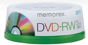 img 1 attached to 💿 High-Quality Memorex 4x DVD-RW Media for Optimal Data Storage