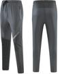 opalos tracksuit bottoms outdoors black grey boys' clothing for active logo
