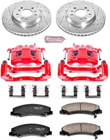 img 1 attached to 🔥 Улучшите вашу тормозную систему с комплектом тормозов Power Stop KC1437 1-Click, включающим суппорт