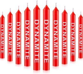img 4 attached to 🎉 30-Piece Dynamite Birthday Candle Set: Perfect Party and Cake Decoration for Birthdays, Baby Showers, Weddings, and Video Game Parties