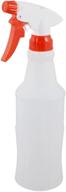 sourcingmap white red trigger spray bottle water sprayer - 500ml capacity, 6.604x6.604x25.908cm logo