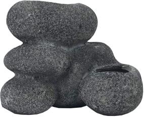 img 3 attached to AQUA Ceramic Bonsai Stone Large