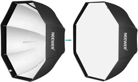 img 1 attached to 📸 Neewer 47''/ 120cm Octagonal Softbox Umbrella: Ideal for Canon Nikon Sony Speedlite, Studio Flash - Perfect for Portrait or Product Photography (Black)