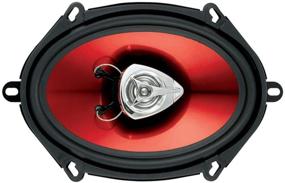 img 2 attached to 🚗 BOSS Audio Systems CH5720 Car Speakers - Powerful 5x7 Inch 2-Way Full Range Speakers - 225W of Power per pair - Easy Mounting - Sold in Pairs