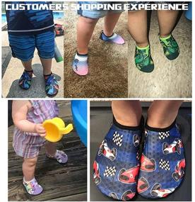 img 2 attached to 🌊 High Performance Centipede Demon Kids Water Shoes: Ultimate Outdoor Barefoot Aqua Socks for Girls and Boys - Quick Dry, Perfect for Sport, Beach, Swim and Surf