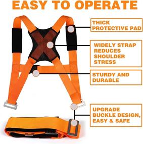 img 3 attached to 🏋️ HQQNUO Moving Straps: Efficiently and Safely Move, Lift, and Carry Furniture, Appliances, and Heavy Objects - Essential Supplies for Moving (Upgrade)