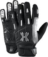 hk army pro gloves full finger stealth - optimal protection for elite paintball players logo