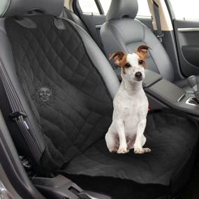 img 3 attached to 🐶 Protective Dog Car Seat Cover - SunGrow, 40 x 20 Inches, Black (1 pc per Pack)